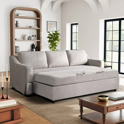 Harvard Linen Fabric Convertible Sofa
