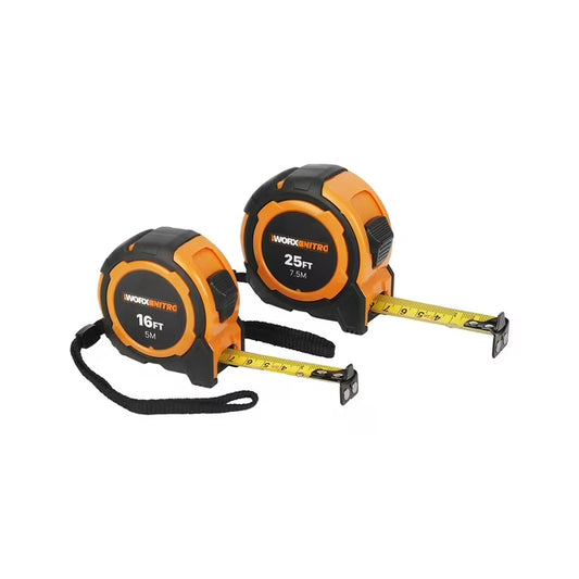 2Pk Double-sided Tape Measure with Magnetic Hook