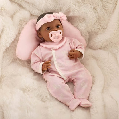 Purely Perfect 15.5” Soft Weighted Baby Doll