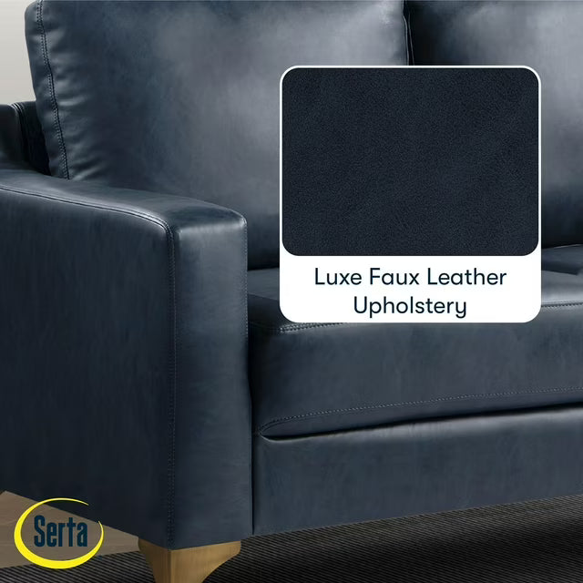Serta Faux Leather Fleming Chair