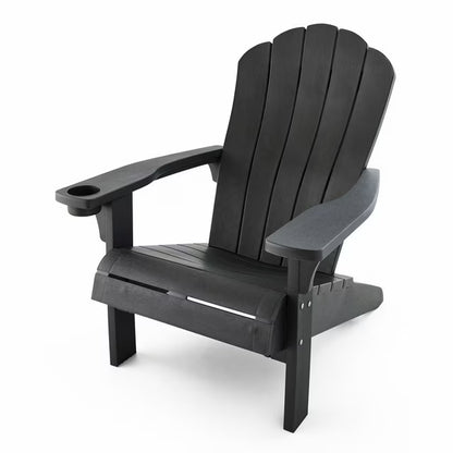 Everest Adirondack Chair with Integrated Cupholder