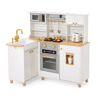 Deluxe Wooden Kitchen Playset