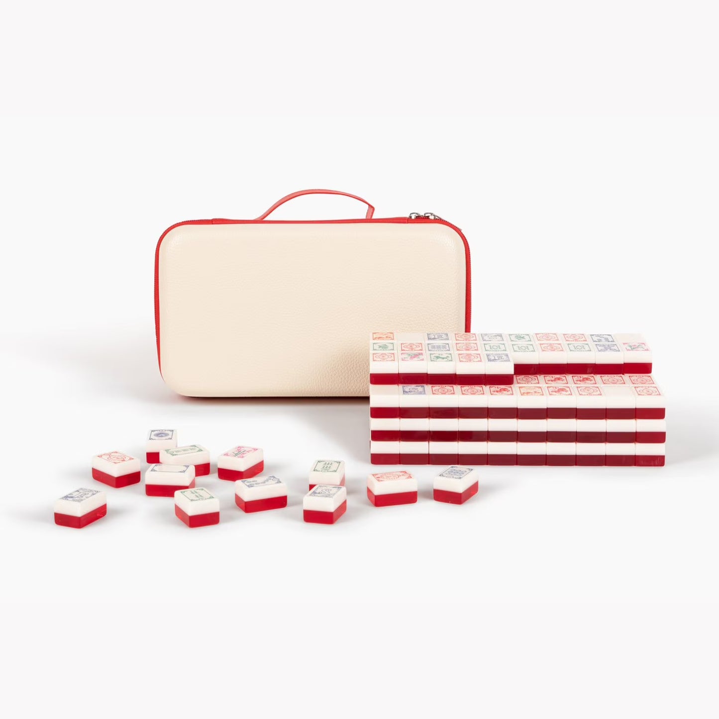Deluxe Acrylic Lunar New Year Mahjong Starter Kit