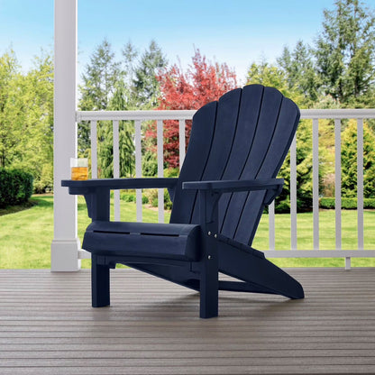 Everest Adirondack Chair with Integrated Cupholder