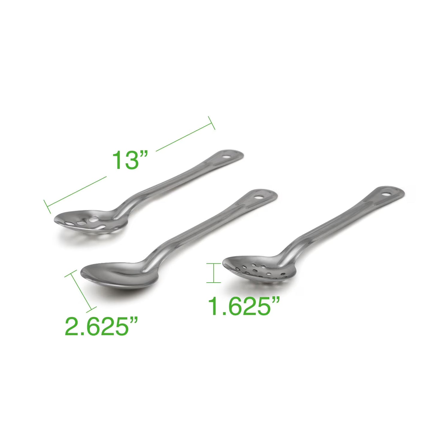 Stainless Steel Kitchen Spoons 3 pk.