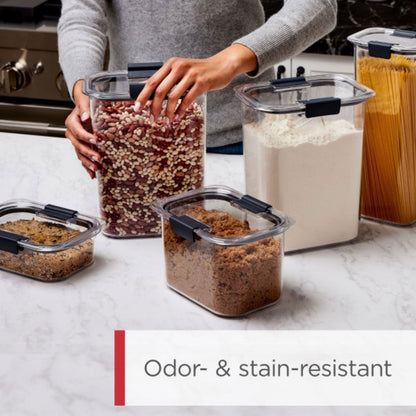 Rubbermaid Brilliance 40-Piece Leak Proof Food and Pantry Storage Container Variety Pack