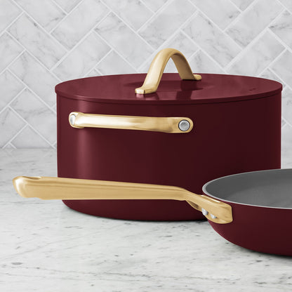 11-Piece Modern Ceramic Cookware Set