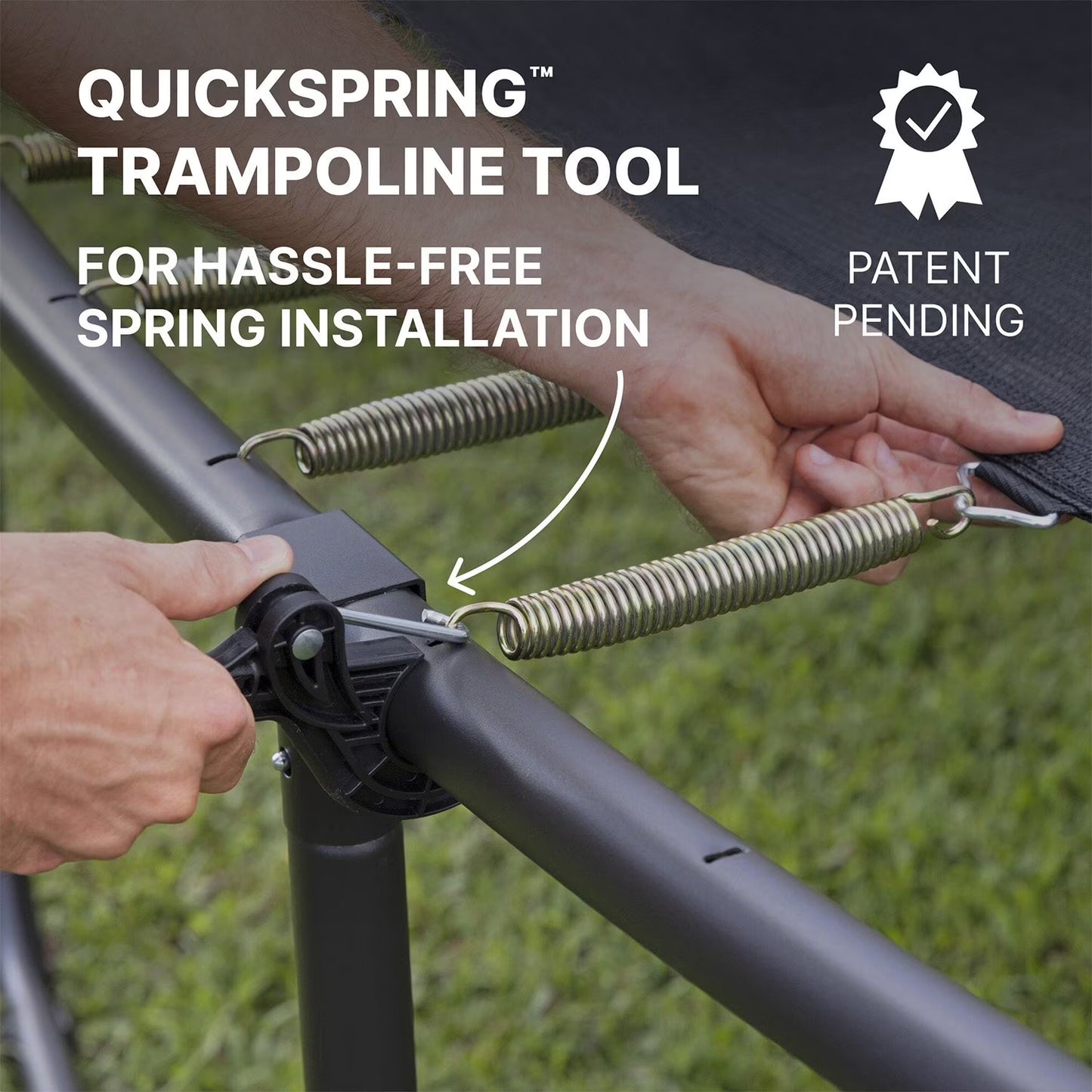 15' Xtreme Air Trampoline with 2-in-1 Game Set