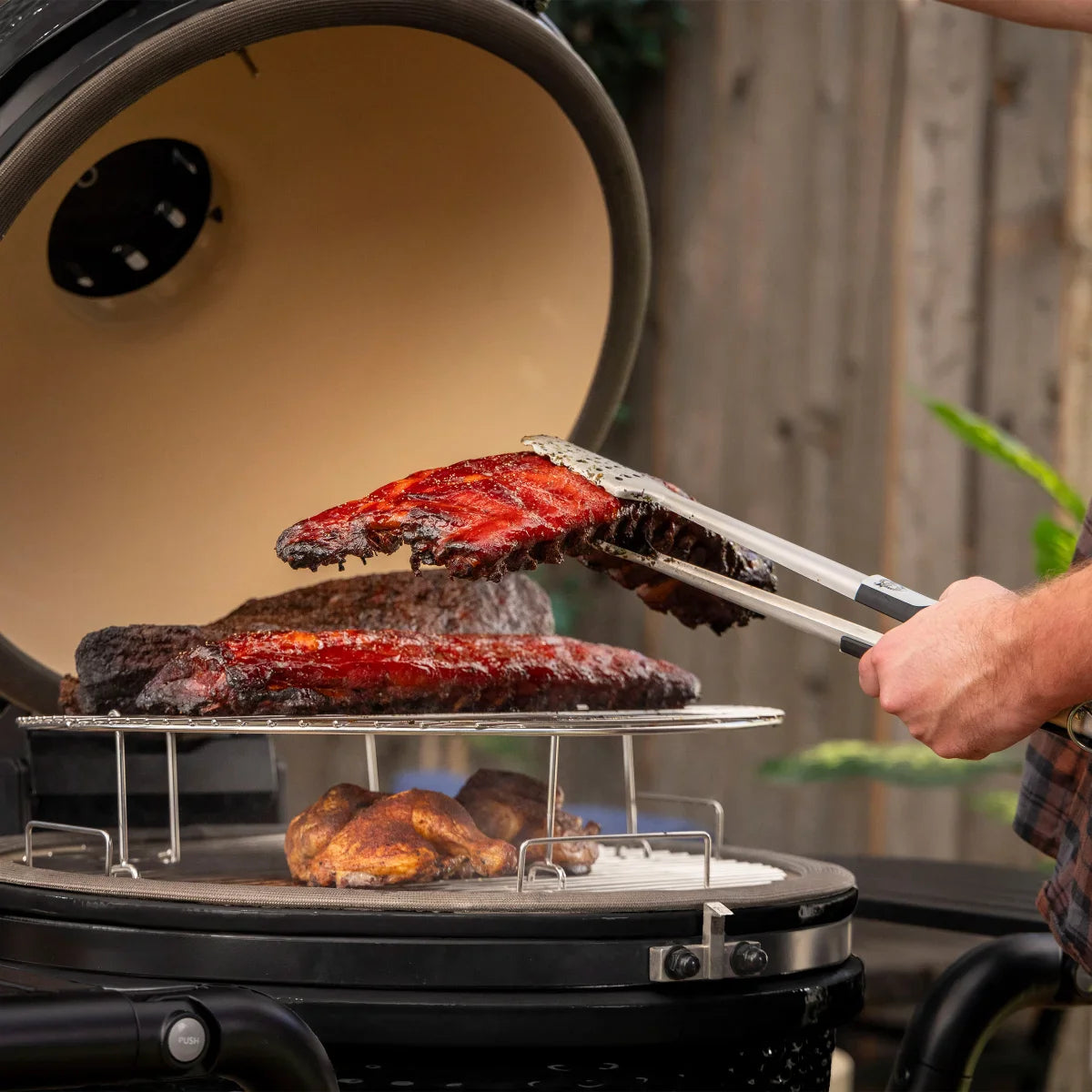 Pit Boss 24” Kamado Charcoal BBQ Grill with Cover
