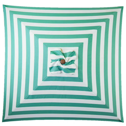 Classic Wood 6.5' Square Market Umbrella