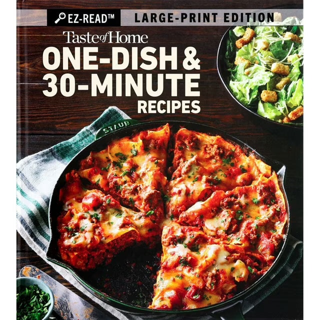 Taste of Home One Dish & 30 Minute Recipes, Hardcover