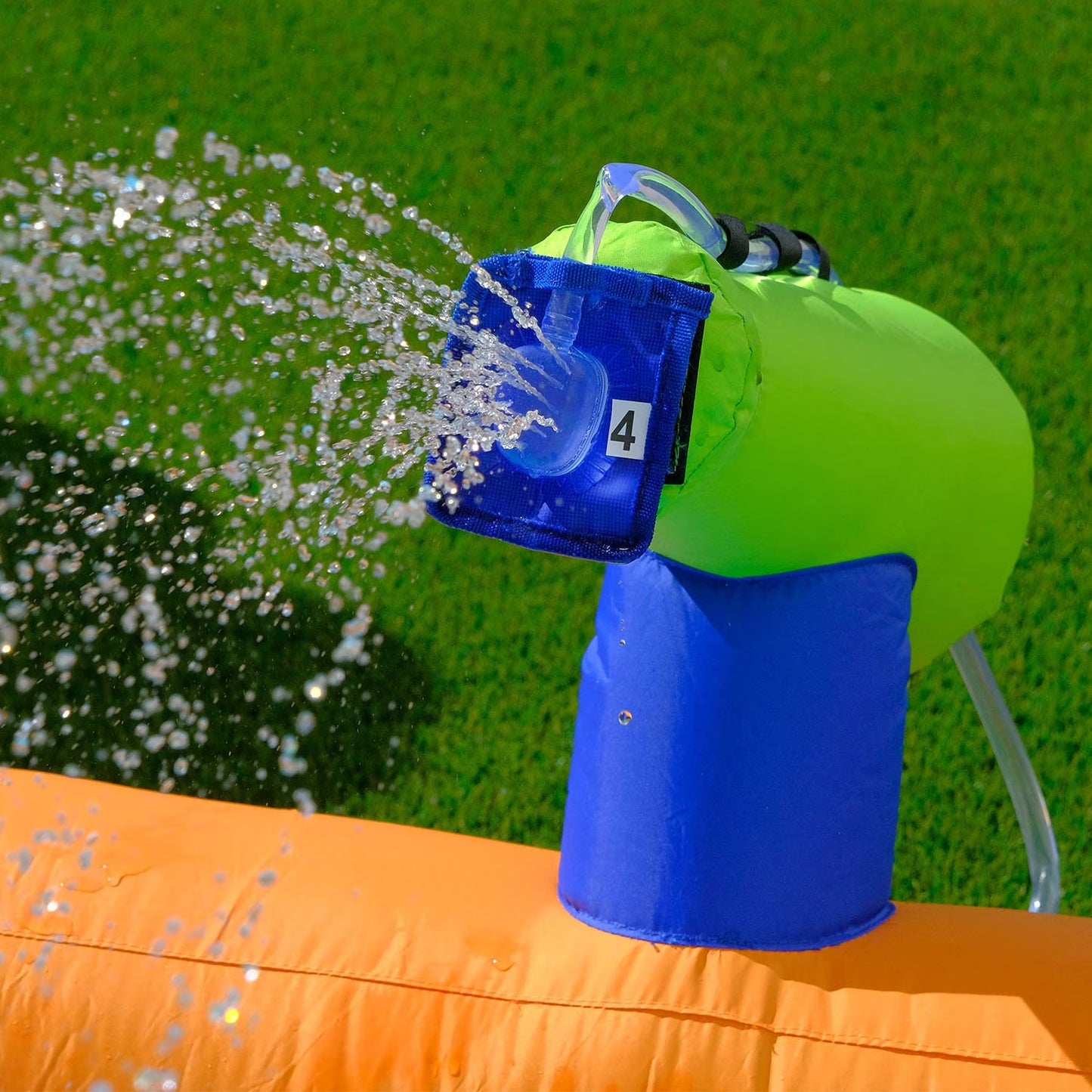 Splash and Slide with Tunnel and Water Arch