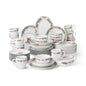 53-Piece Porcelain Holiday Entertainer Set