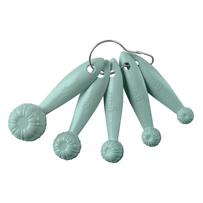 Sea Glass Blue Measuring Cups and Measuring Spoons Set