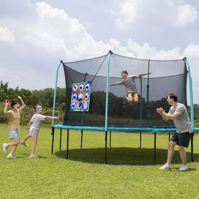 15' Xtreme Air Trampoline with 2-in-1 Game Set