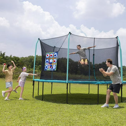 15' Xtreme Air Trampoline with 2-in-1 Game Set