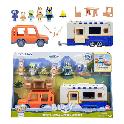 Family Camping Cookout Playset