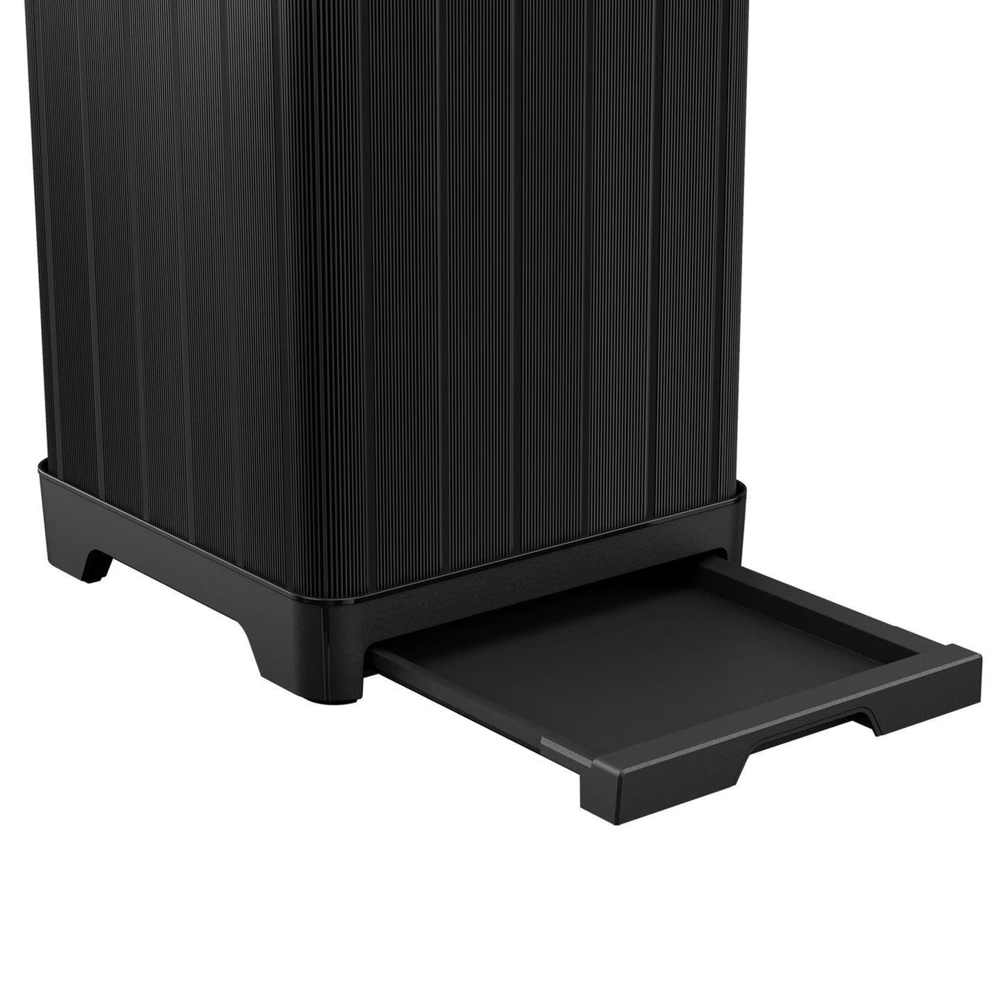 Outdoor Trash Can Graphite Gray