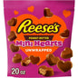 Valentine Chocolate Peanut Butter Creme Mini Hearts Candy, 20 oz