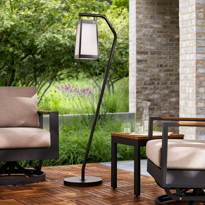 Vista Standing Solar & USB Floor Lamp