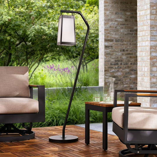 Vista Standing Solar & USB Floor Lamp