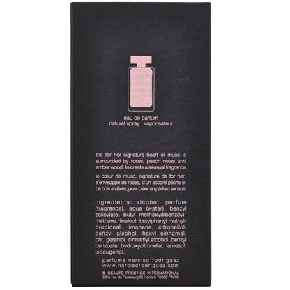 Narciso Rodriguez For Her Eau De Parfum, 3.3 oz