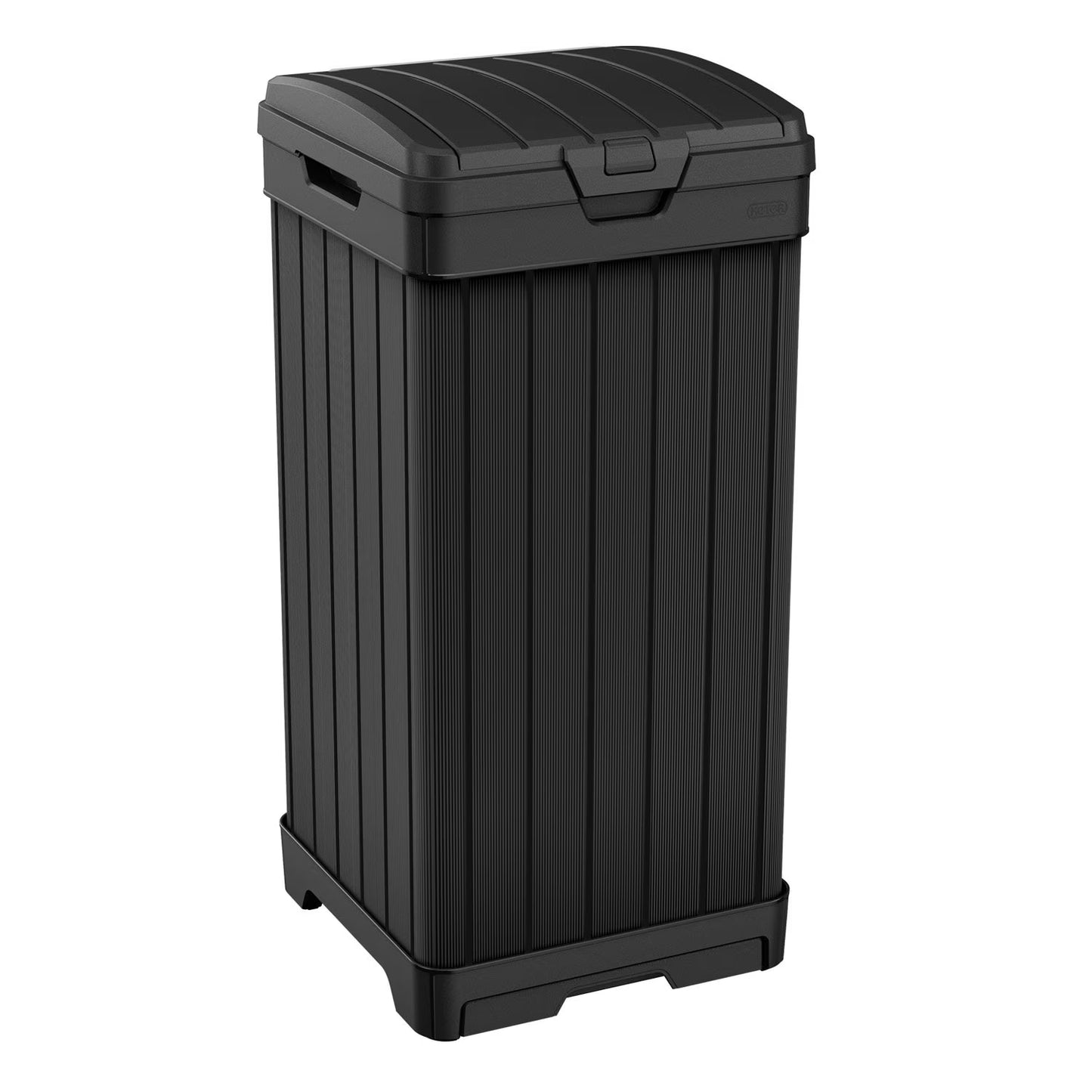 Outdoor Trash Can Graphite Gray