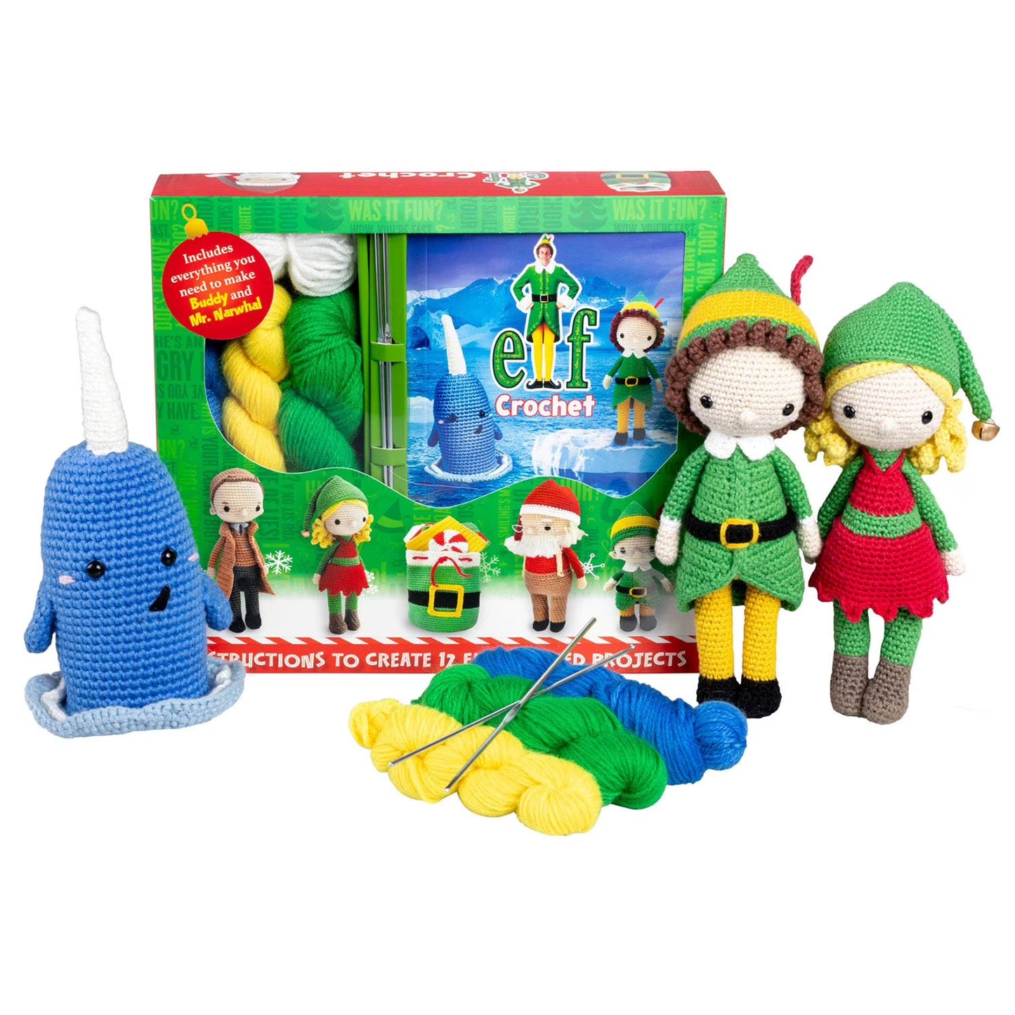 Elf Crochet Kit, Mixed Media