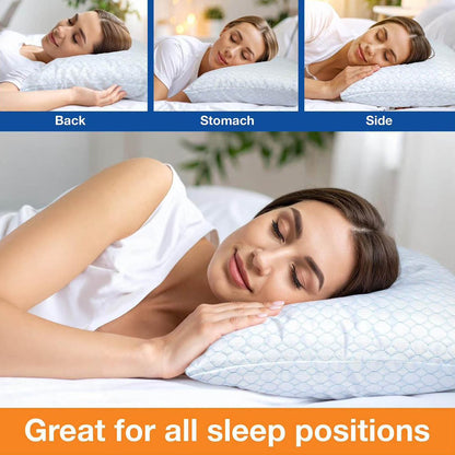 2-Pack Cooling Down Alternative Microfiber Pillows