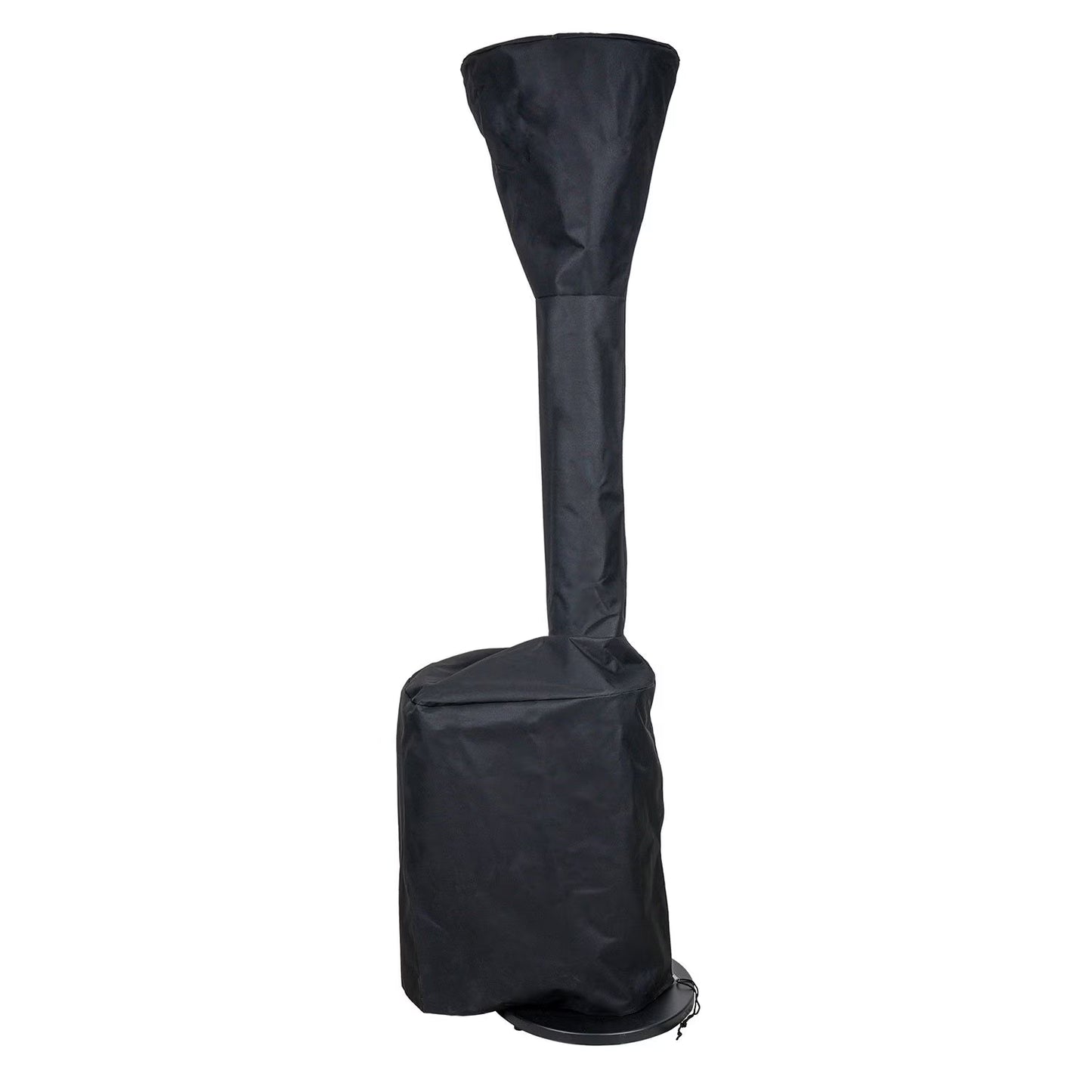 Outdoor Pellet Fueled Patio Heater with Cover - 70,000 BTU