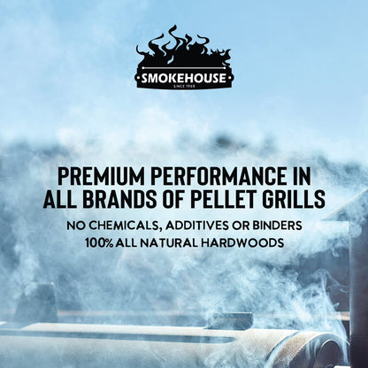 Premium Hardwood BBQ Pellets, Smokehouse Blend - 40 lbs.