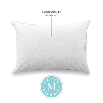 2-Pack Heirloom Jacquard Down Alternative Bed Pillows