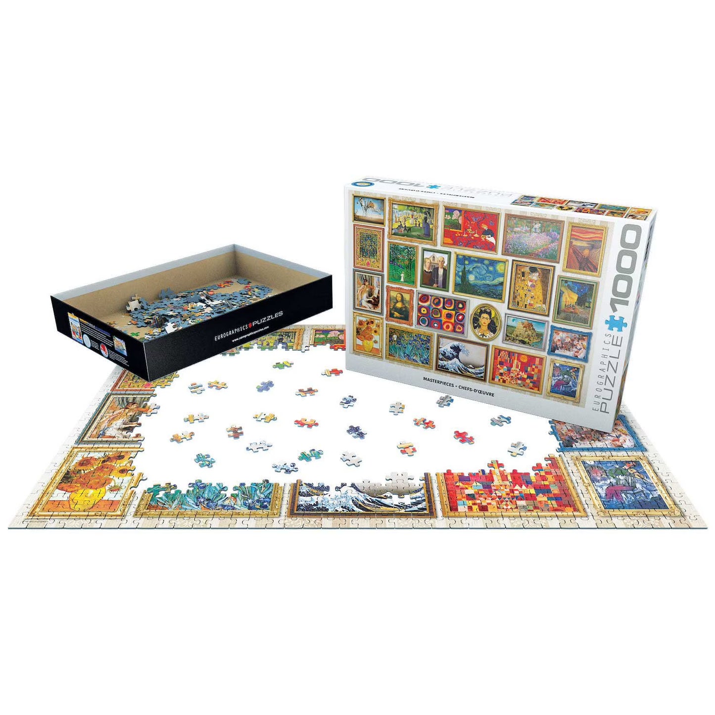 Fine Art Masterpieces Puzzle, 1000 Piece