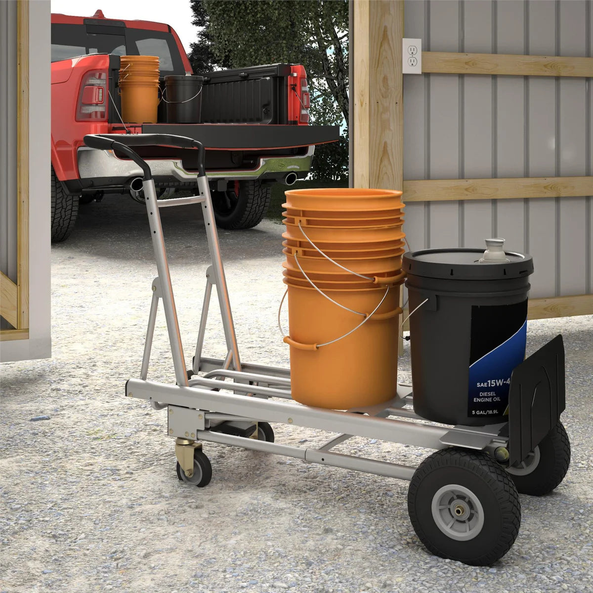 Convertible Hand Truck 4-in-1