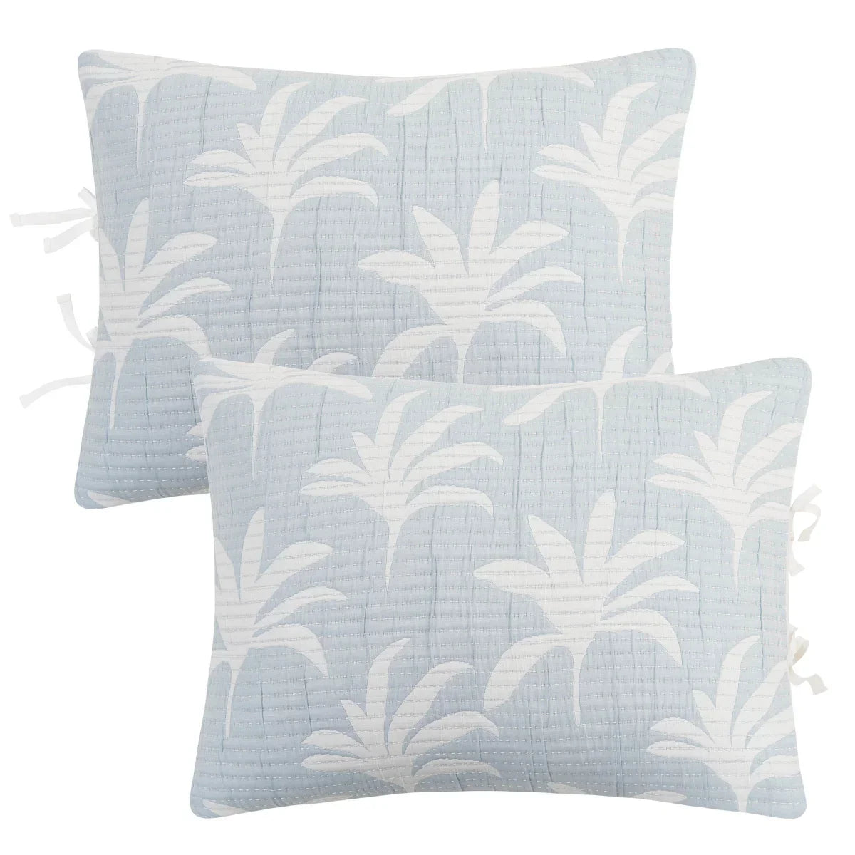 West Park Palm Tree 4-piece Quilt Set - Thumbnail 2
