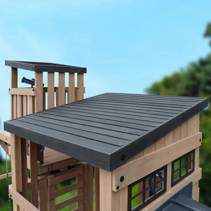 Gorilla Skyline Lookout Outdoor Swing Set - D.I.Y. or Installed
