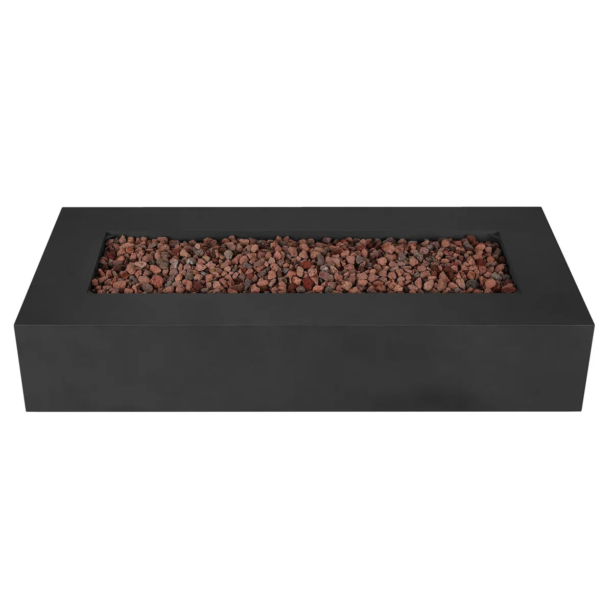 Real Flame Monaco 70" Rectangle Steel Propane or Natural Gas Fire Pit Table