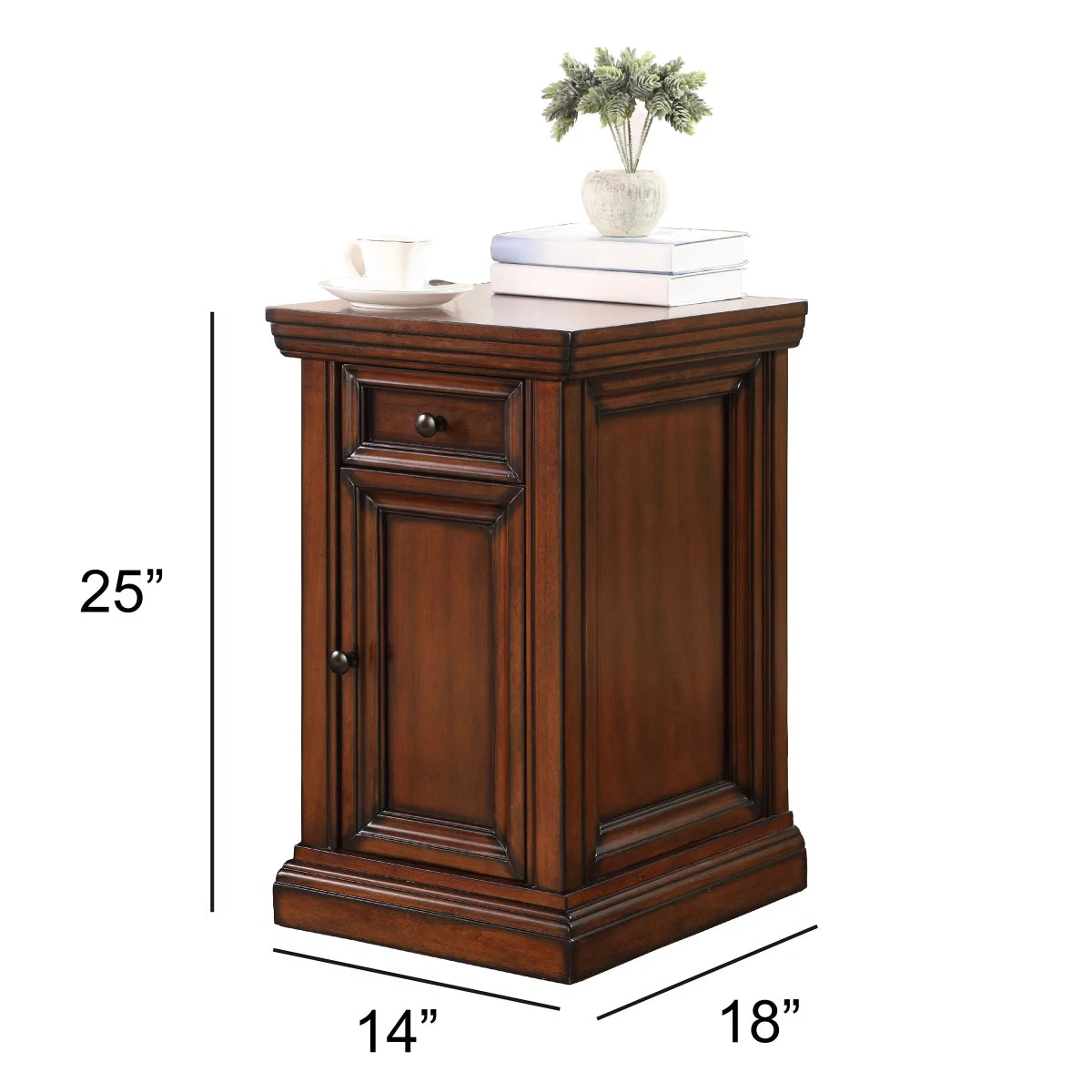 Chairside Table with Power