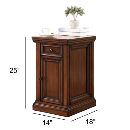 Chairside Table with Power