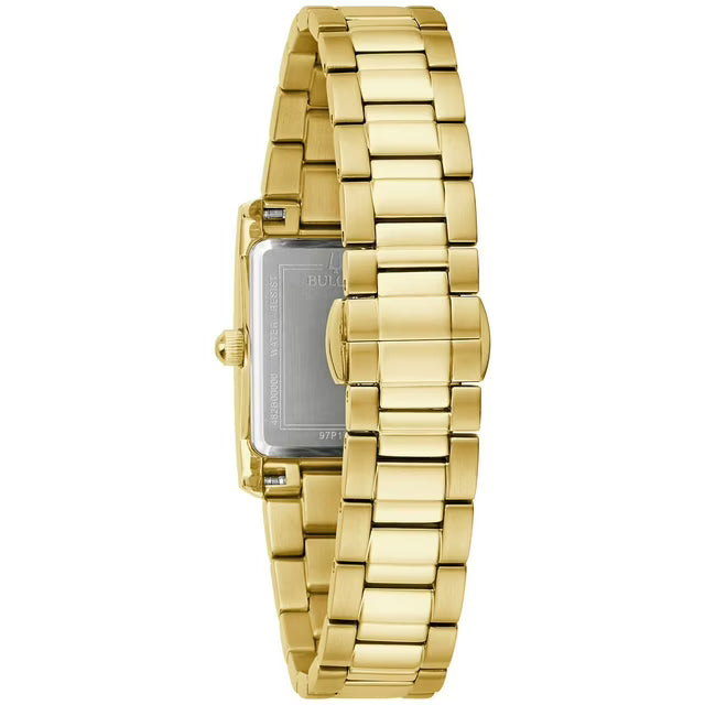 Bulova Classic Diamond Gold-Tone Bracelet Watch, 21mm