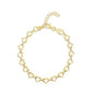 Cutout Heart Chain Bracelet in 18K Gold Vermeil