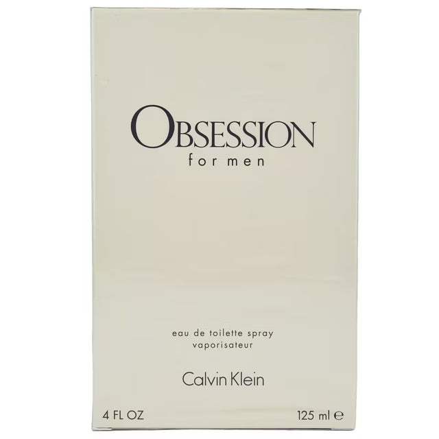Obsession for Men Eau de Toilette, 4.0 fl oz