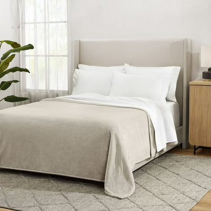 Herringbone Velvet Plush Blanket