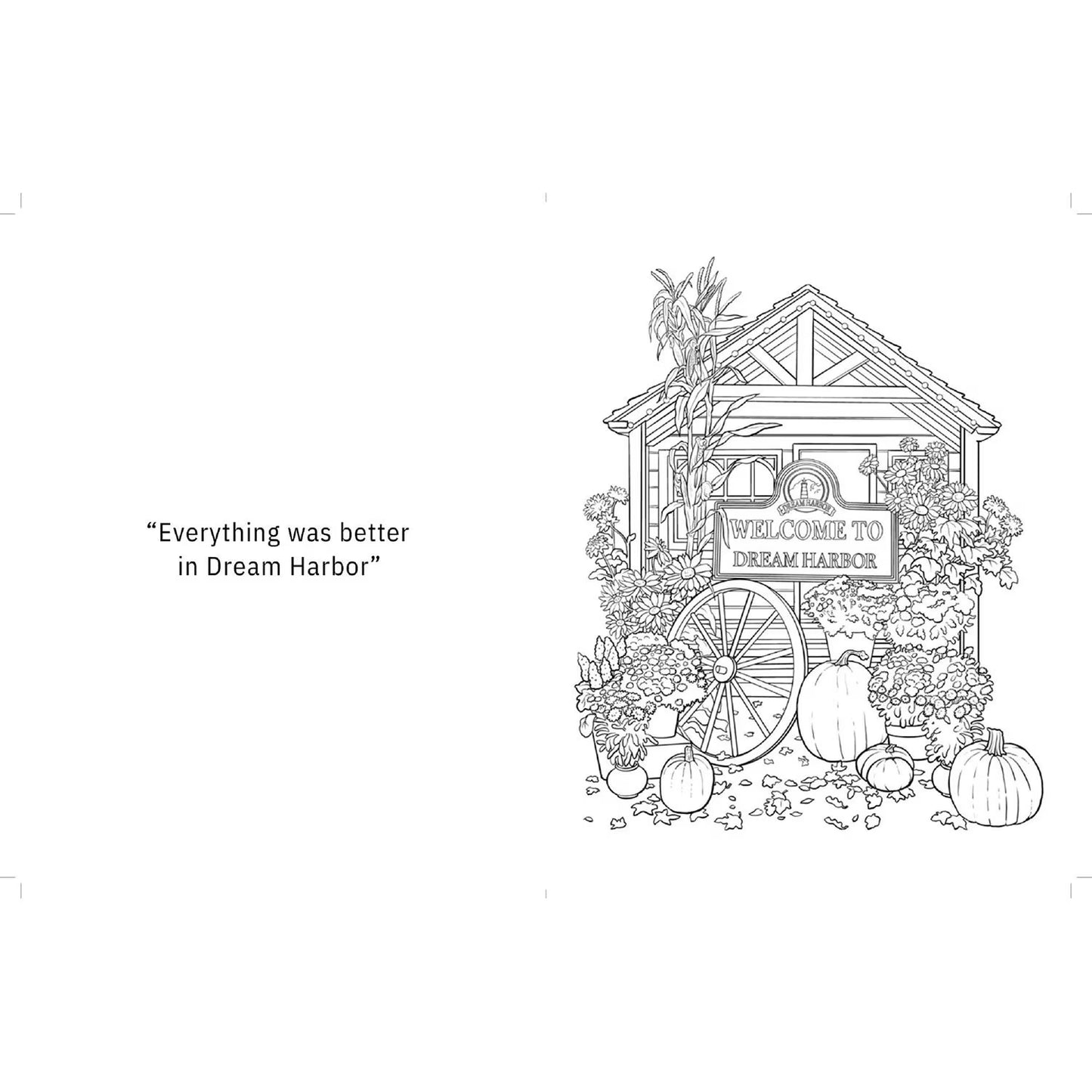 The Pumpkin Spice Coloring Book, Paperback