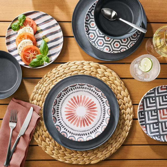 4-Pack Natural Water Hyacinth Handwoven Placemats