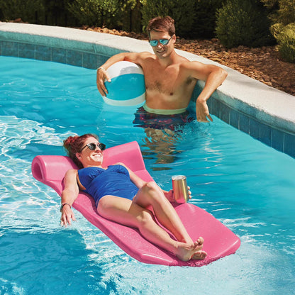 2" Closed-Cell Foam Deluxe Pool Float Lounge
