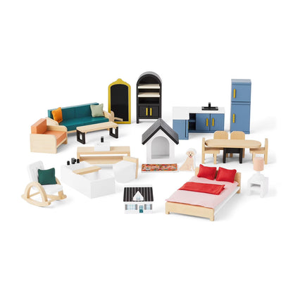 Farmstyle Dollhouse with Accessories