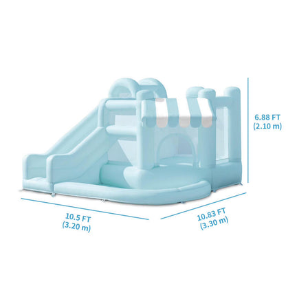 Bounce House with Canopy & Slide