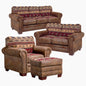 Sierra Lodge-Inspired Style, 4-Piece Living Room Set