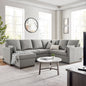 Serta Ellington Sectional Sleeper Sofa